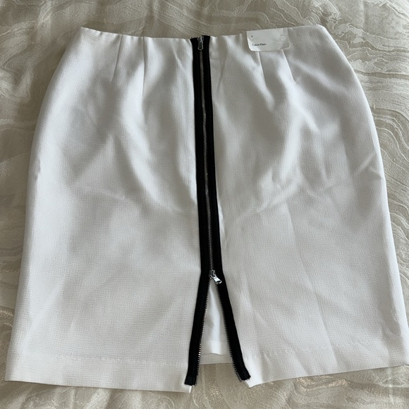 CALVIN KLEIN SKIRT ON BACK ZIPPER SIZE 6, NEW - Picture 1 of 8